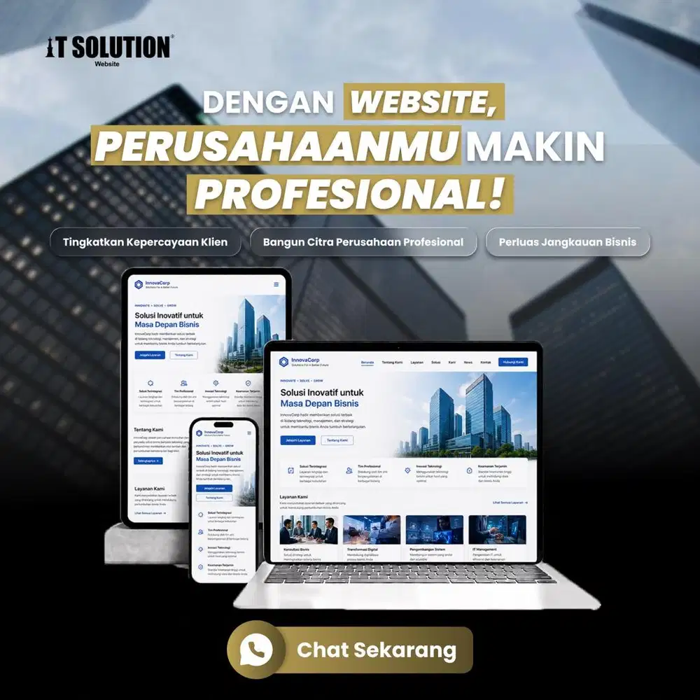 Pembuatan Webdite Company Profile Perusahaan Profesional