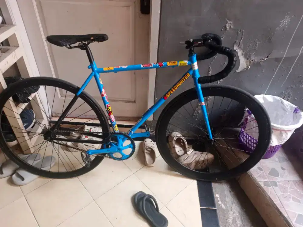 Sepeda fixie platinum udah di modif