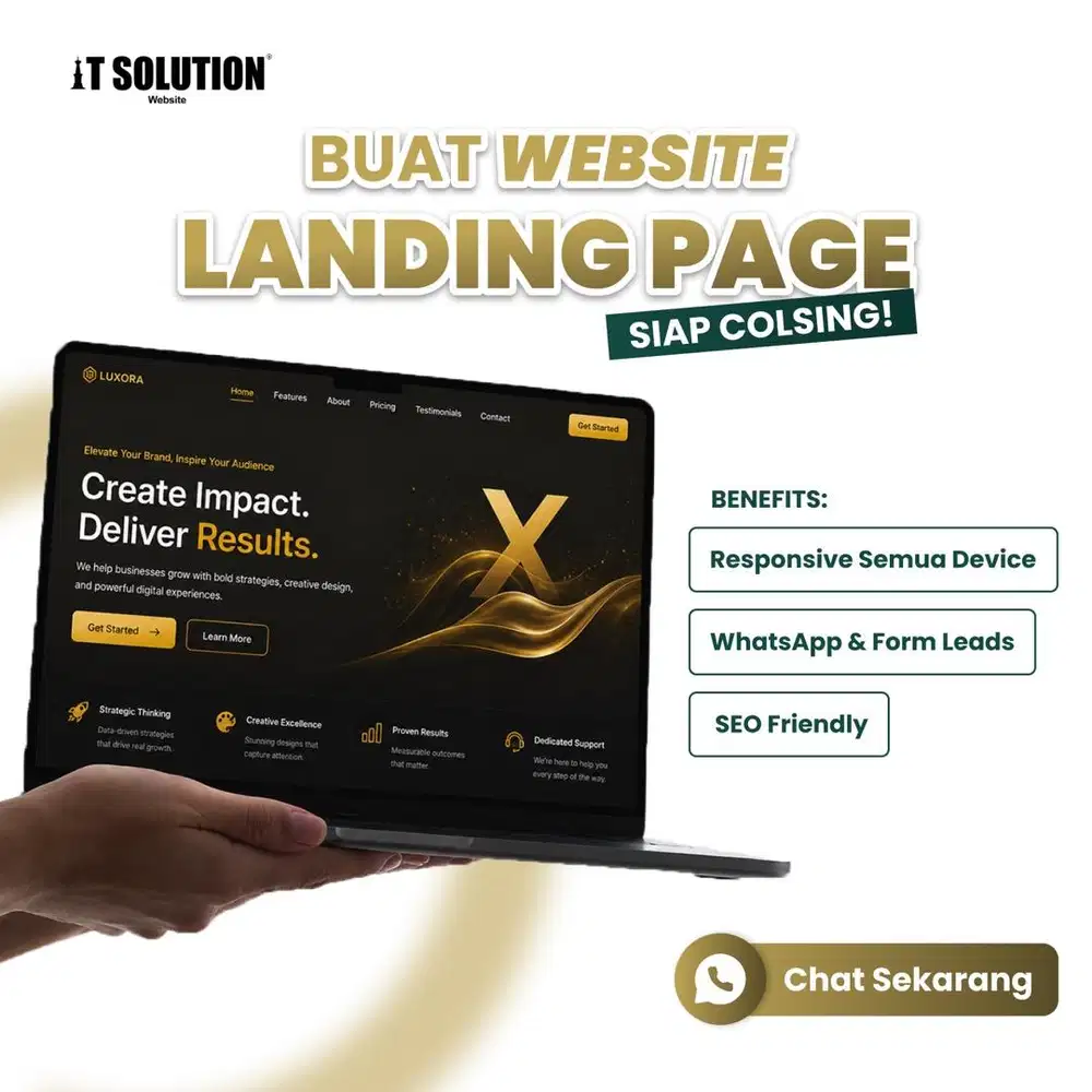 Pembuatan Landingpage Profesional dan Bergaransi