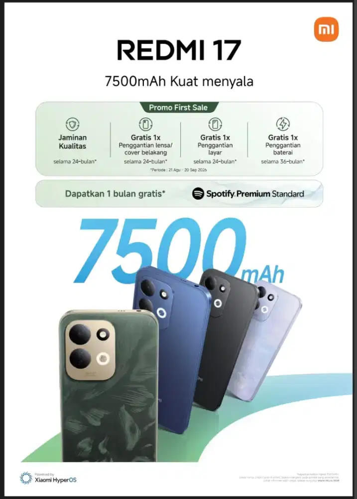 Redmi 17 4+4/128