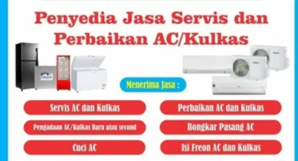 Servis dan cuci AC panggilan