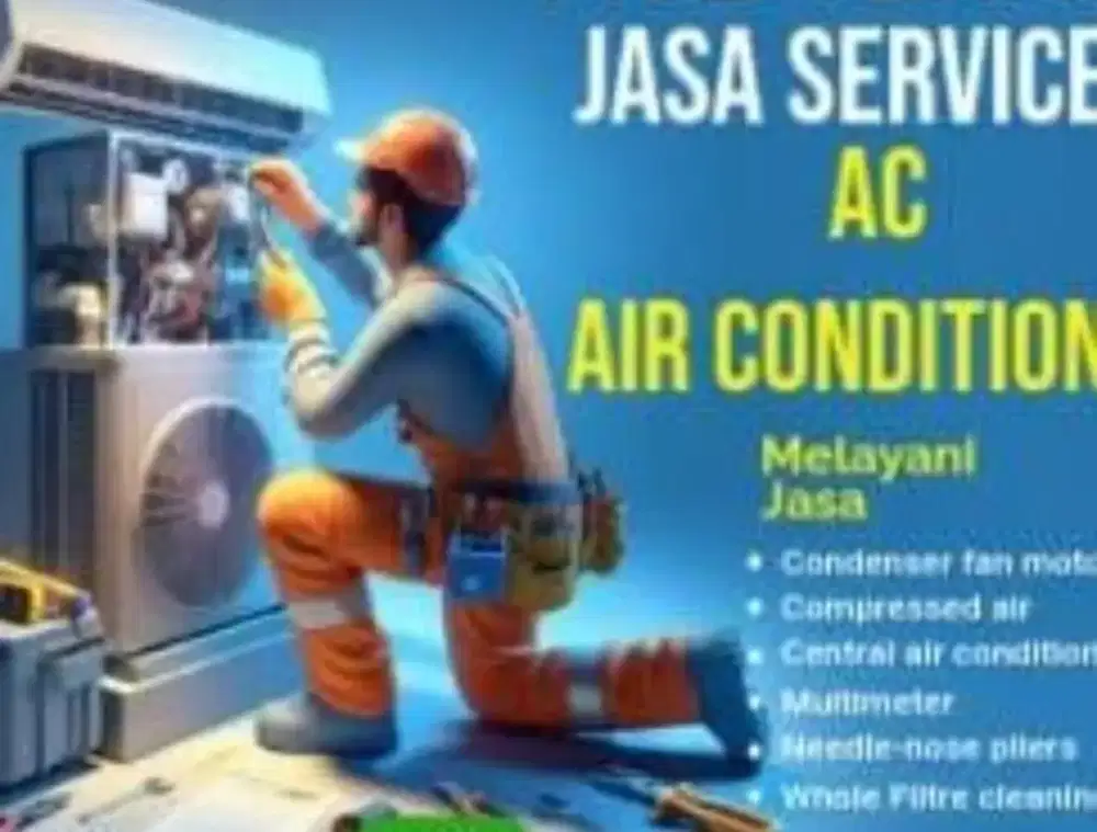 Servis dan cuci AC panggilan
