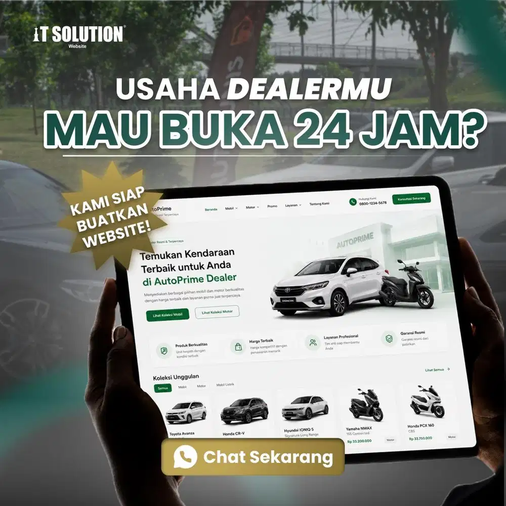 Pembuatan Website Dealer Mobil dan Motor Seo Friendly