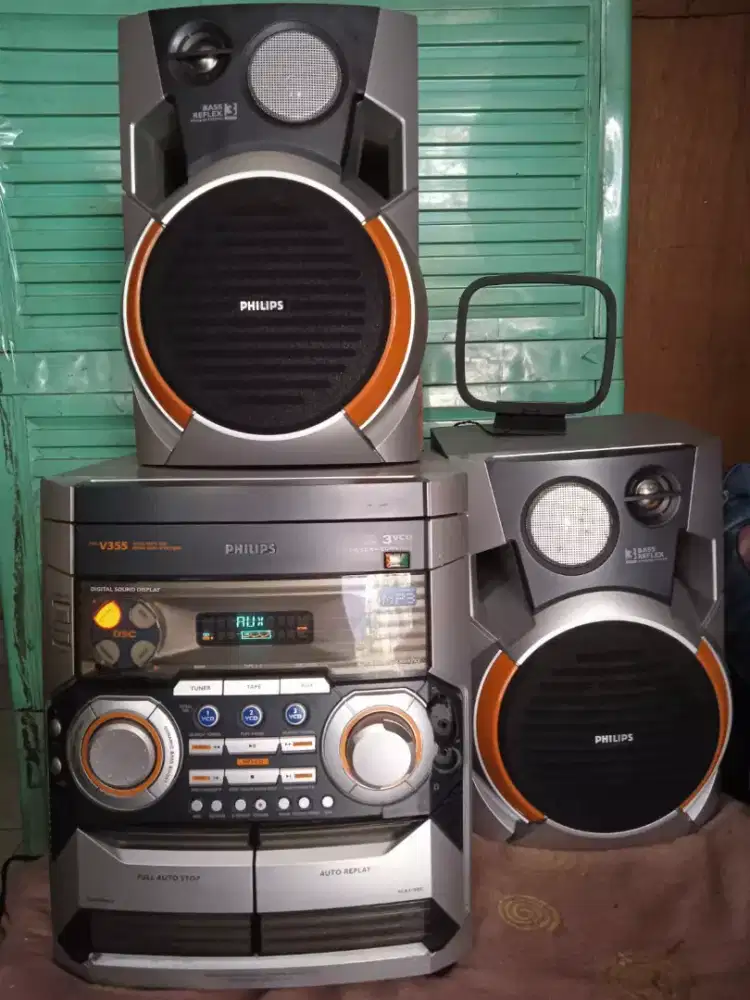 Philips FW V355 VCD MP3 CD MINI HIFI SYSTEM