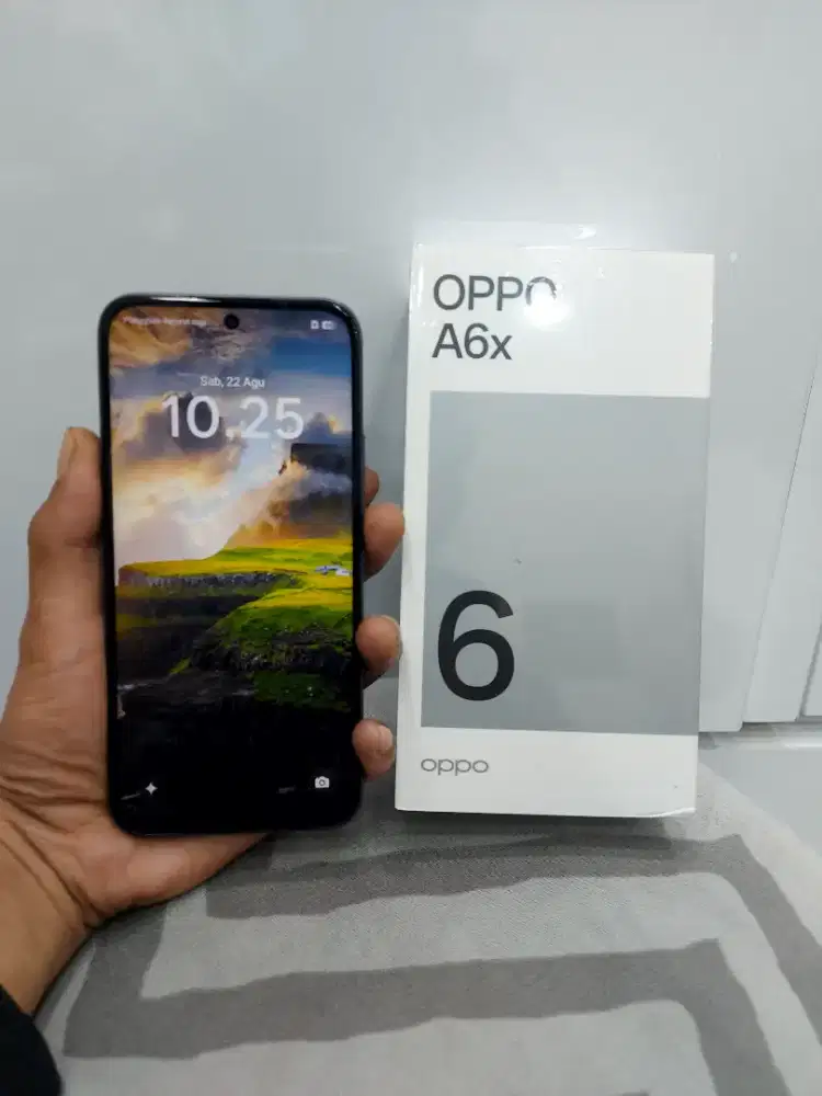 Oppo A6X Ram 6/128 GB Fulset Mulus