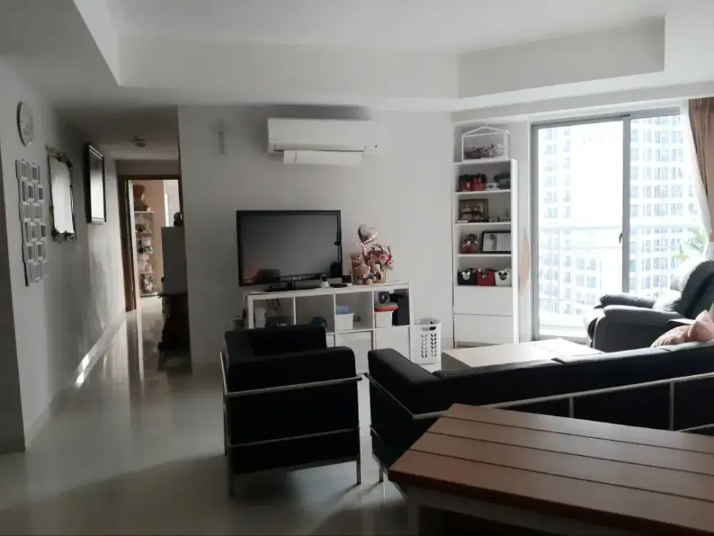 Harga 1,3 M Nego! Apartemen 2 Kamar Semi Furnish di Mansion Jasmine – View Cantik & Siap Huni