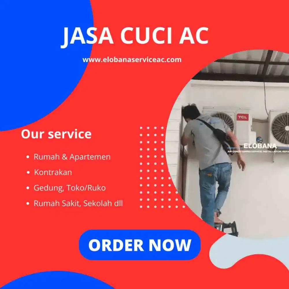 Servis dan cuci AC panggilan