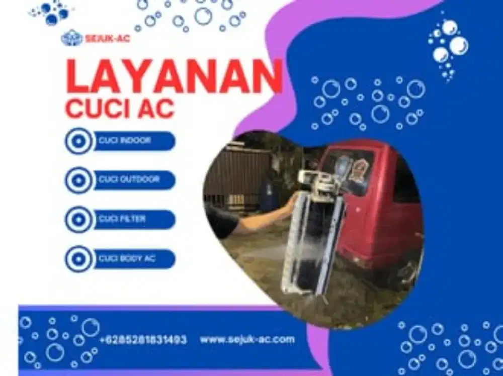 Cuci dna servis AC panggilan