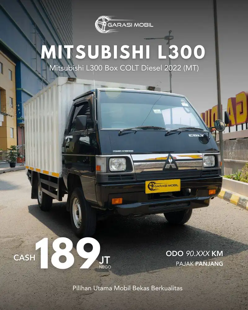 Mitsubishi L300 Box COLT Diesel 2022 (MT)