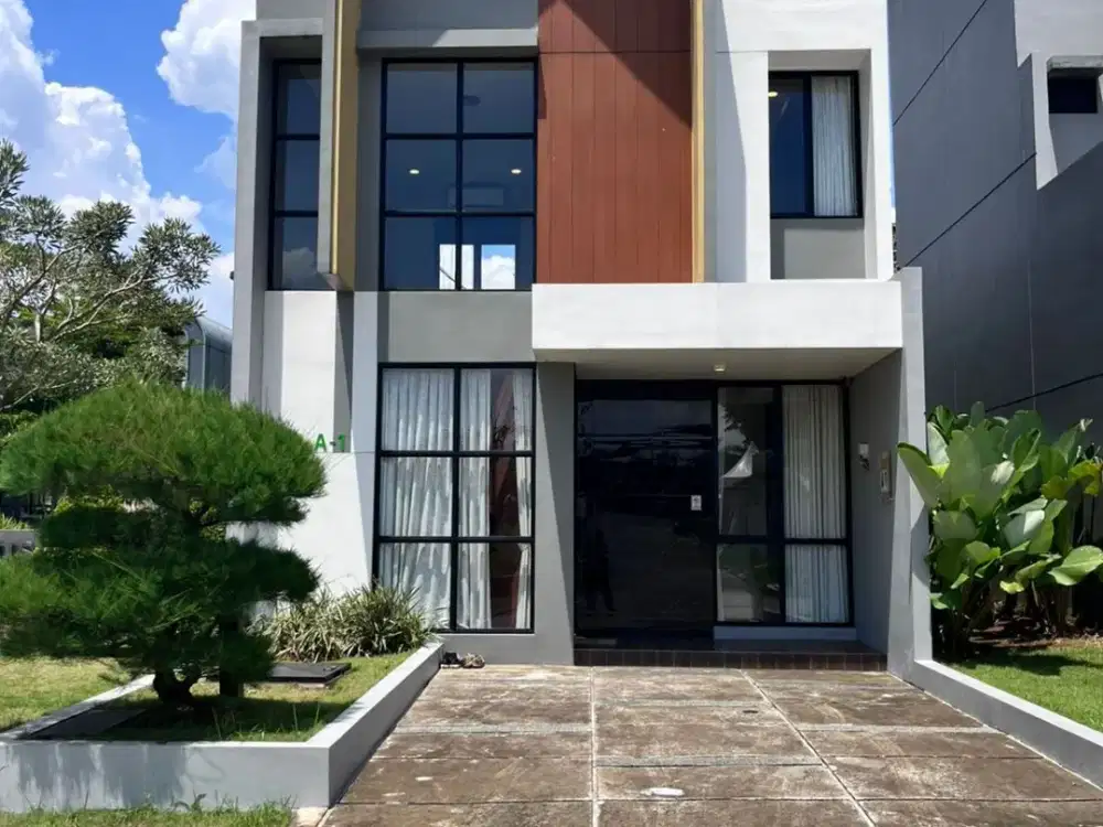 New Brand House!! Rumah Minimalis 2 Lantai Tipe Kazan Di Cluster Volga Serpong Garden 3 Dekat Akses Stasiun KRL Cisauk, Pasar Modern Intermoda & Tol B