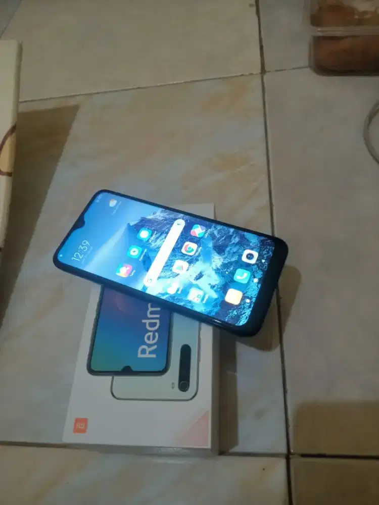 Xiomi redmi note 8 ram 6/128 normal semua nya lengkap
