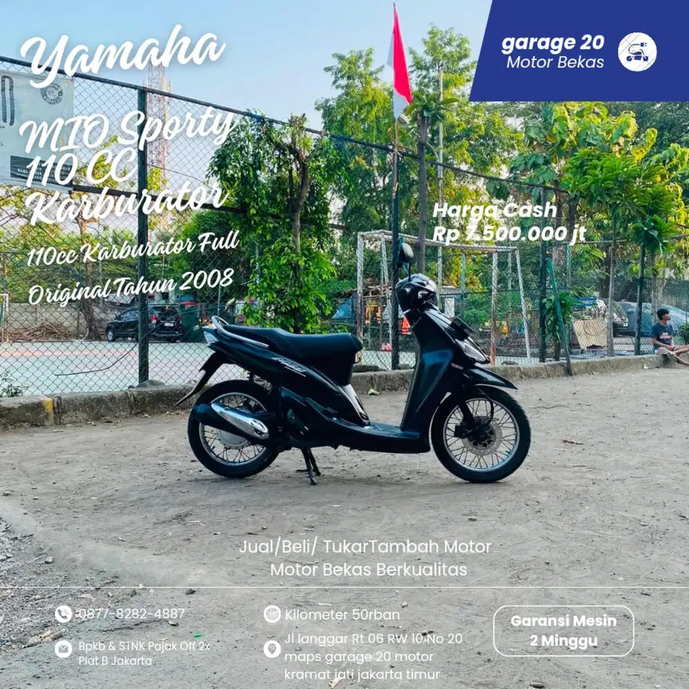Yamaha Mio Sporty 110cc Karburator Full Original