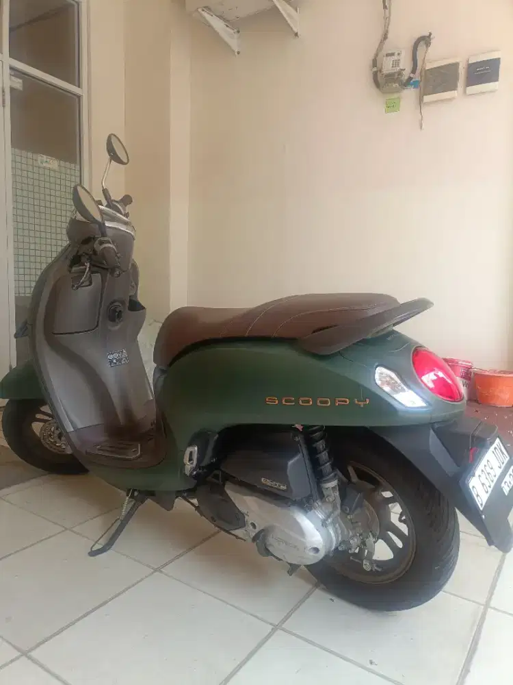 Scoopy Prestige 2023 KM 11rb – Pajak Hidup, BPKB Asli, Siap Pakai