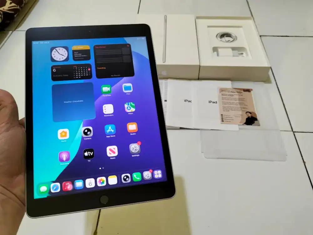 iPAD 9 64GB Wifi (9TH Generasi)Lengkap Resmi iBOX iCloud Aman No Minus