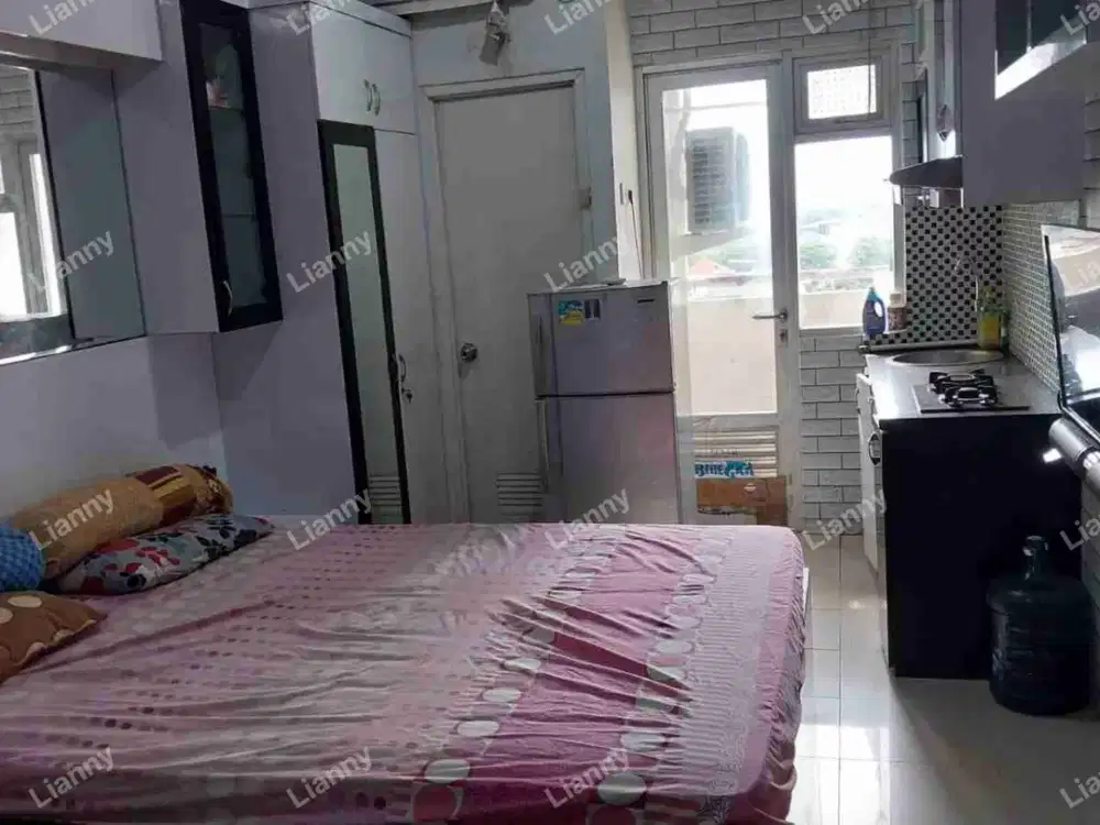 disewakan murah apartemen grand emerald lantai rendah l, full furnish