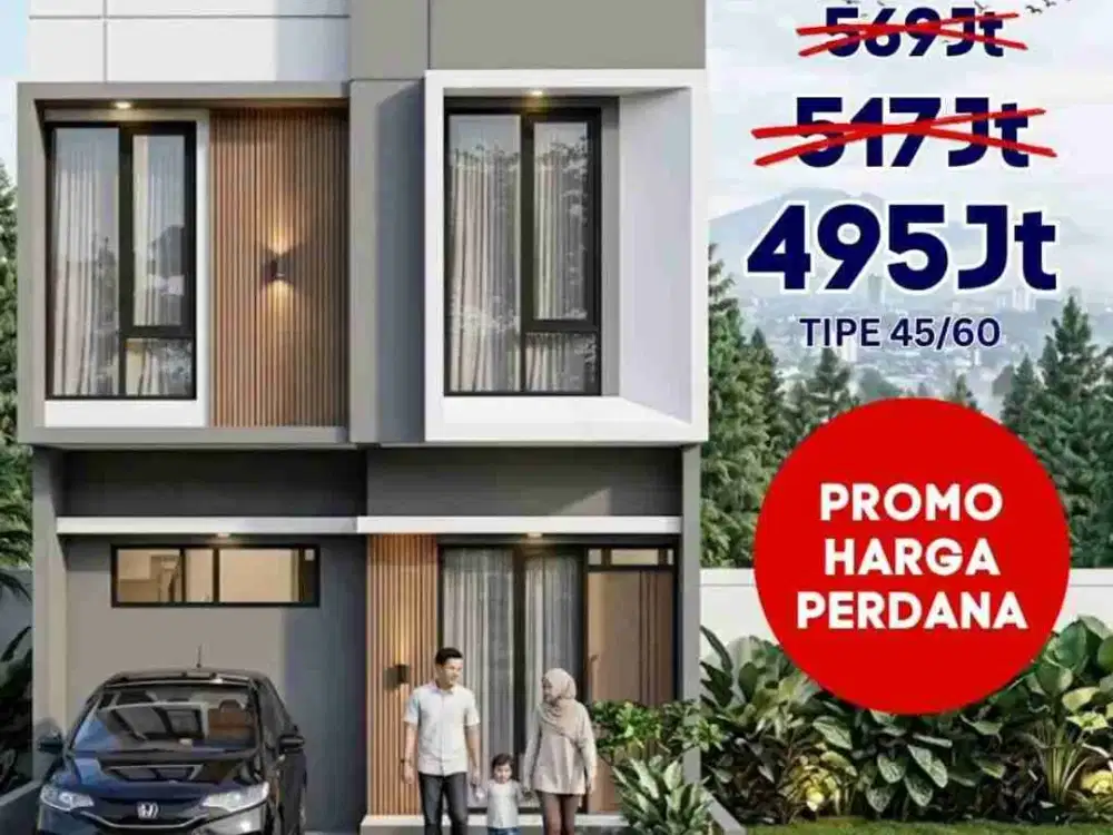 Jual Rumah Baru Cluster di Ngamprah Padalarang Bandung Barat dekat Stasiun