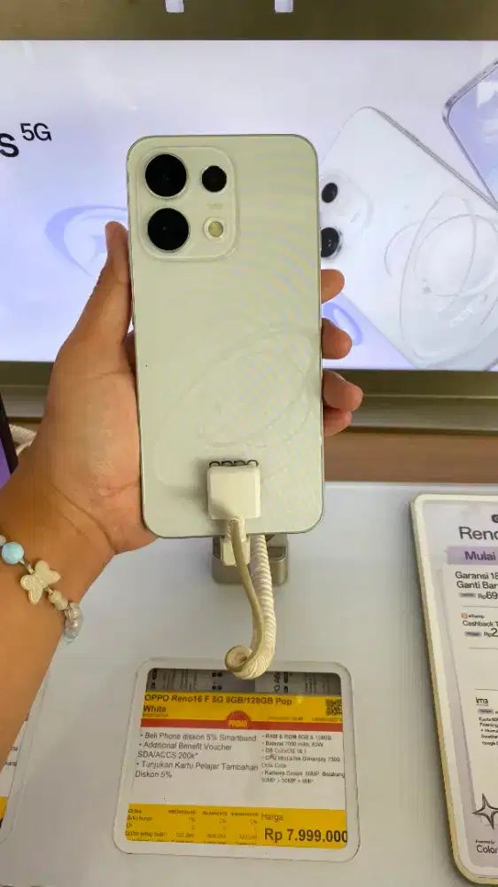 OPPO Reno16 F 5G — CICILAN 0% DI SPayLater!