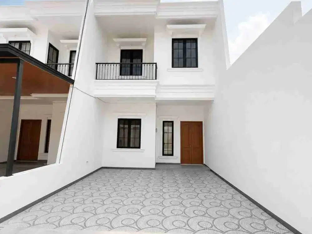 Jual Rumah Baru Siap Huni Di Pondok Gede Kota Bekasi Carport 2, mewah Dijual