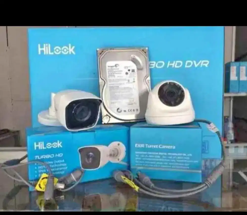 Pasang cctv ready Dahua hilook ezviz service