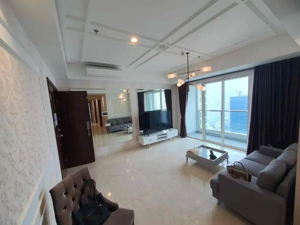 Apartemen 3br Furnished di The Kensington Royal Suites, Kelapa Gading, Jakarta Utara