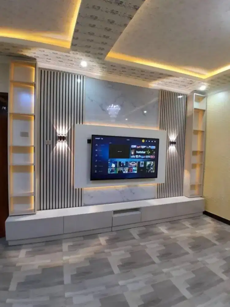 Backdrop tv termurah