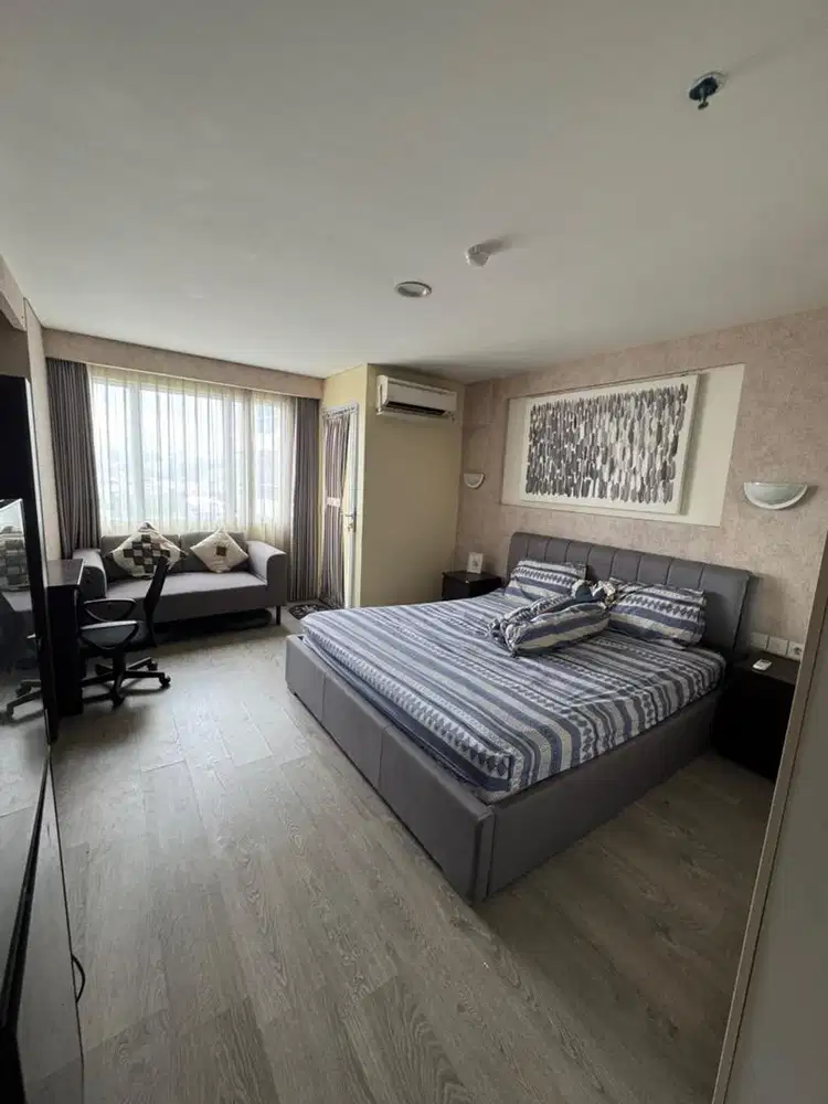 Jual Cepat Unit Studio Full Furnished Apartemen Sentraland