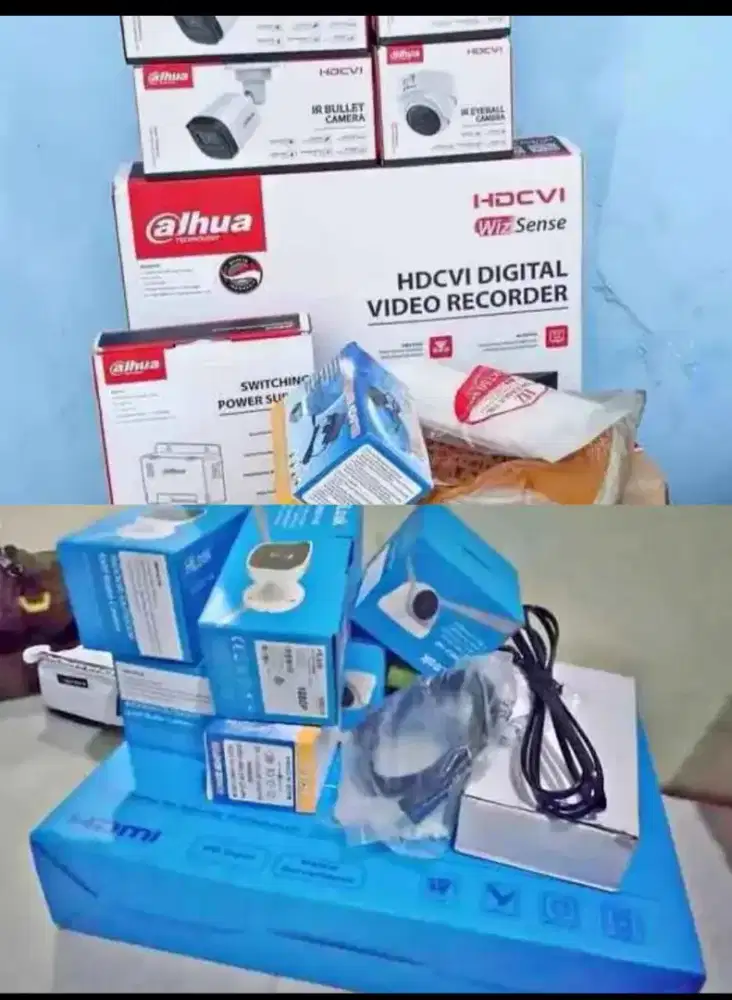 Cctv pasang baru dahua ezviz hilook service