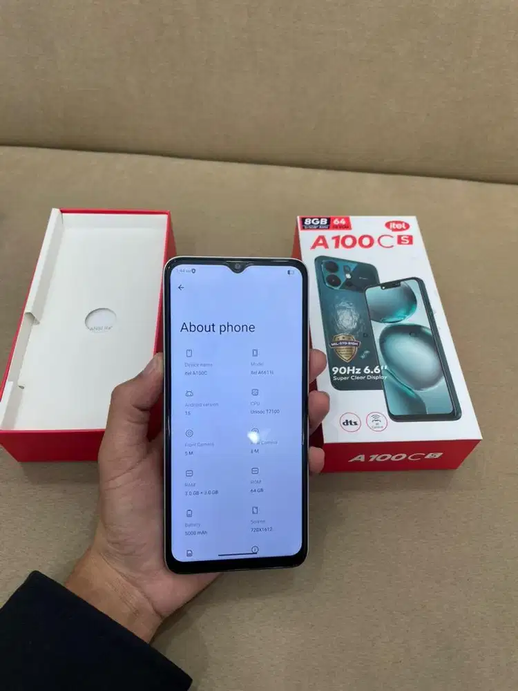 Itel c100s 3+3/64