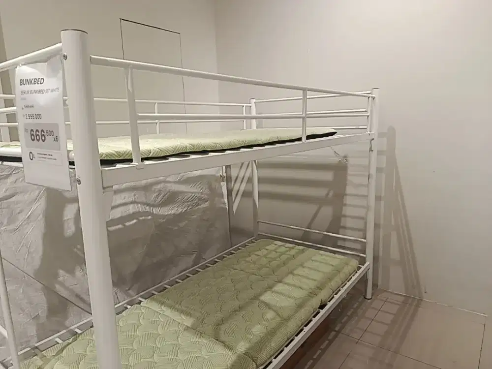 Berlin bunkbed set white