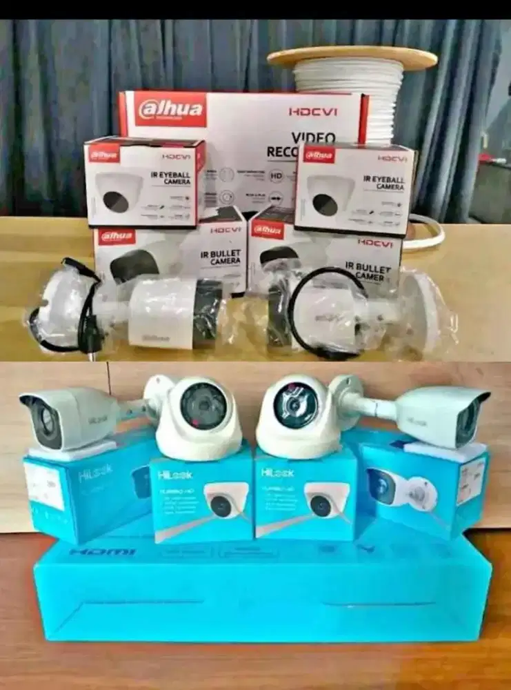 Cctv terlengkap Dahua ezviz hilook hikvision service