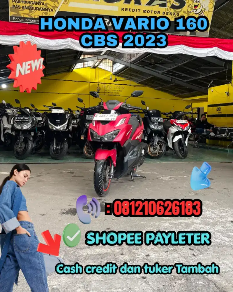 HO DA VARIO 160CBS 2023 CASH CREDIT