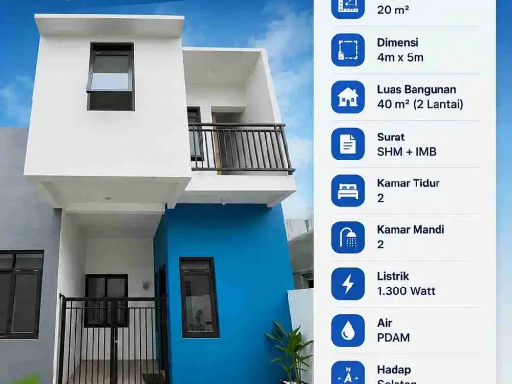 Rumah Baru 2 Lantai siap Huni di Bangkingan, Lakarsantri, Sby Barat