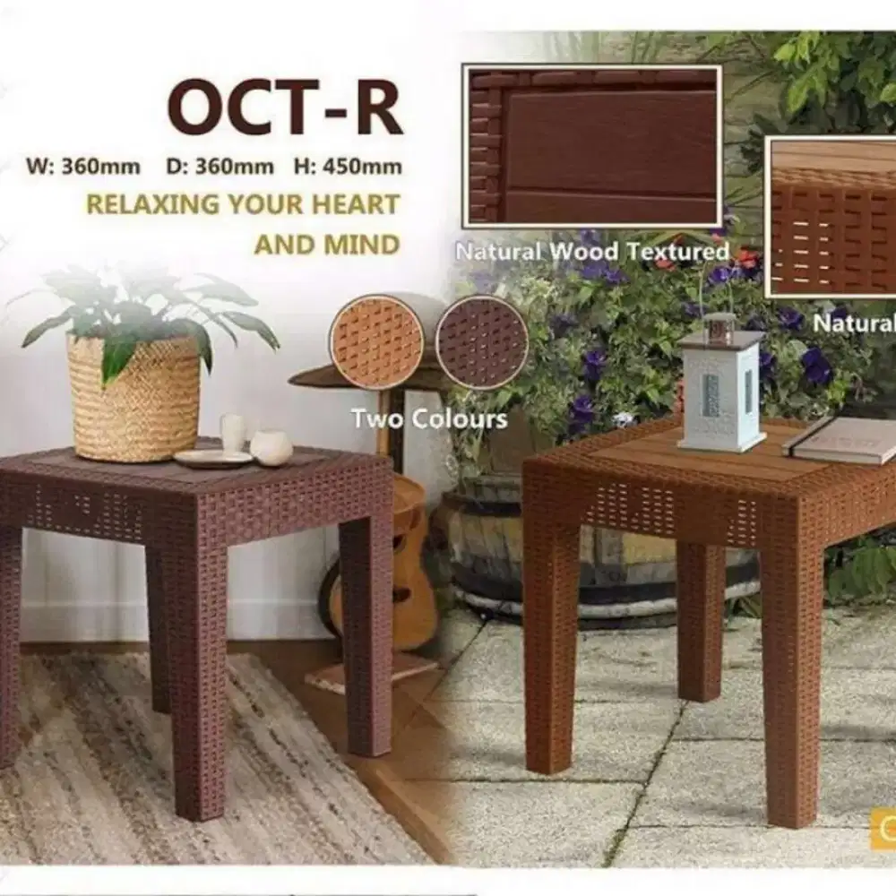 Meja plastik olimpic Oct-R
