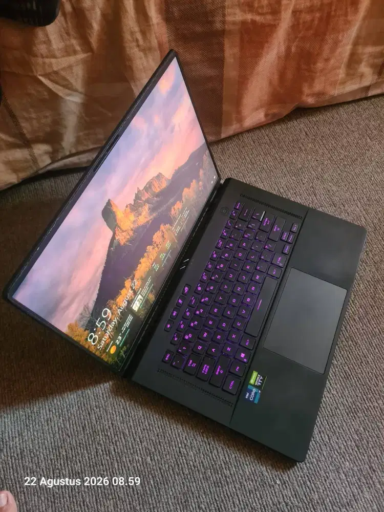 Asus ROG Zephyrus M16 | i9 12th RTX 3060 SSD 1TB RAM 16GB | Lengkap