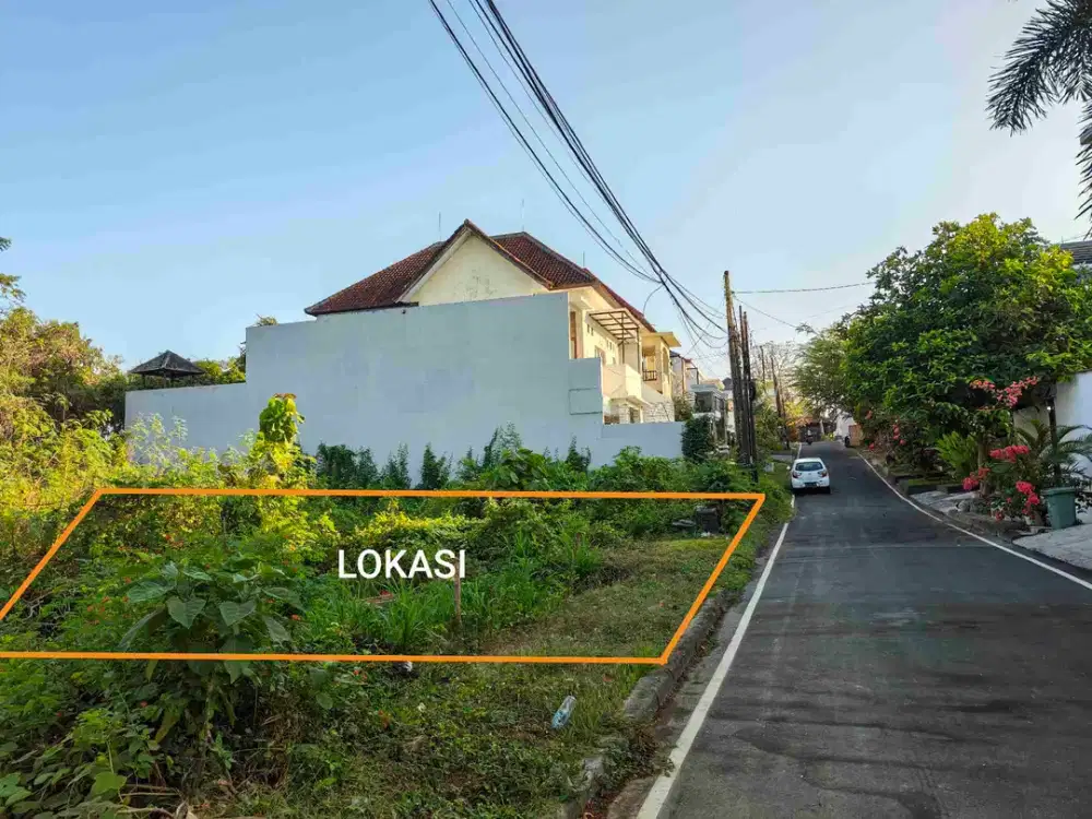 Tanah Kavling 356 m2 Taman Mumbul Nusa dua
