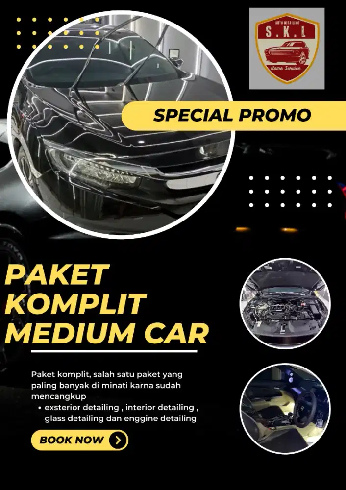 Salon mobil panggilan. Detailing mobil. Poles mobil panggilan