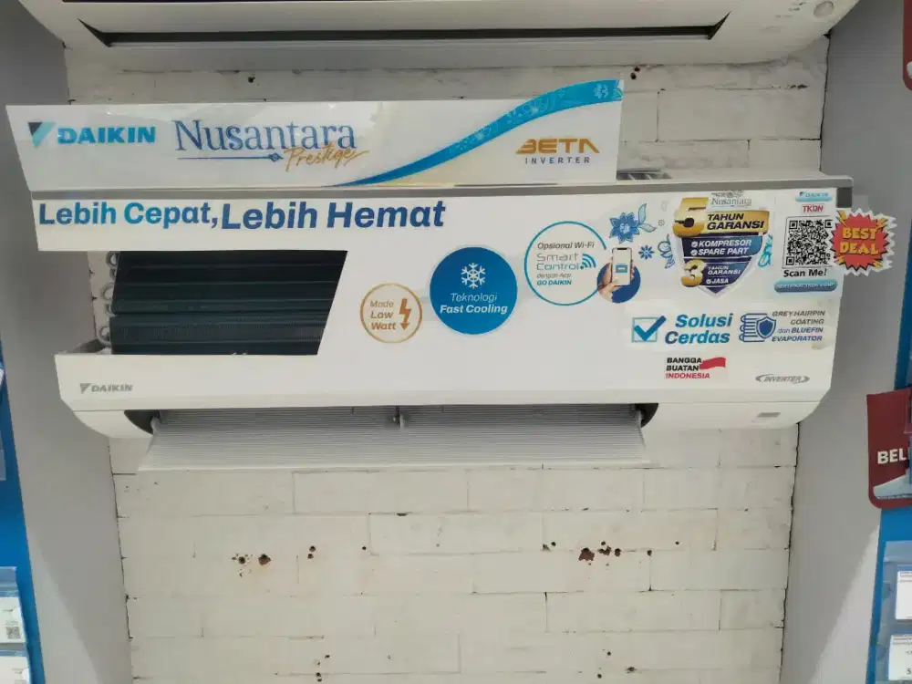 DAIKIN AC 1/2 PK INVERTER WHITE