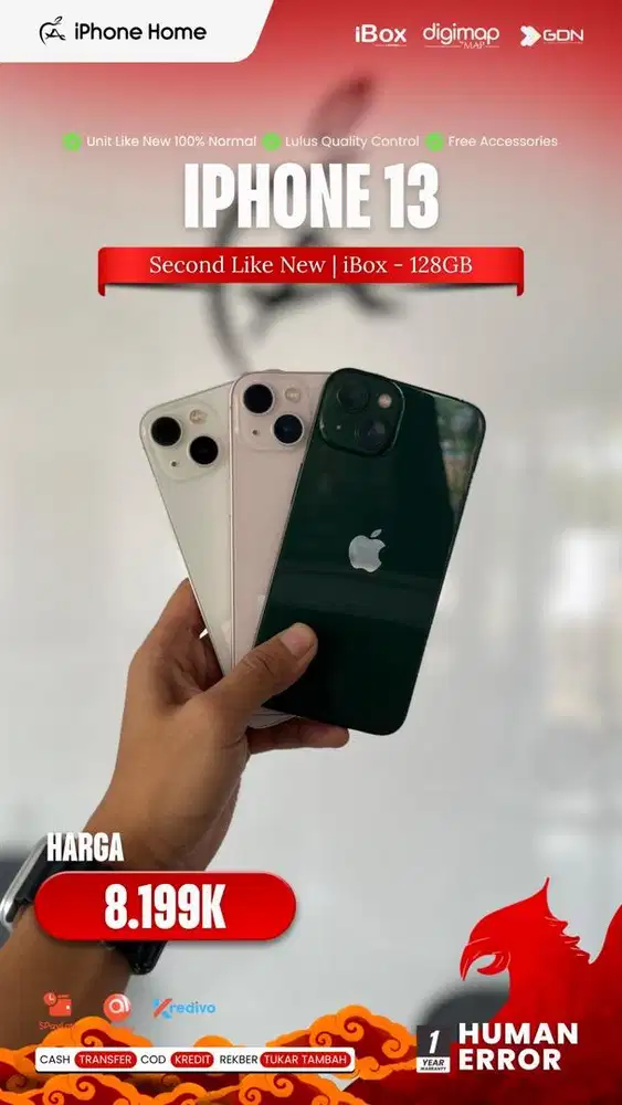 iPhone 13 128Gb iBox