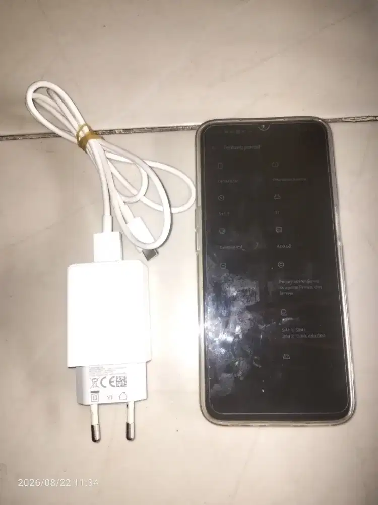 Oppo A16 dijual cepat BU