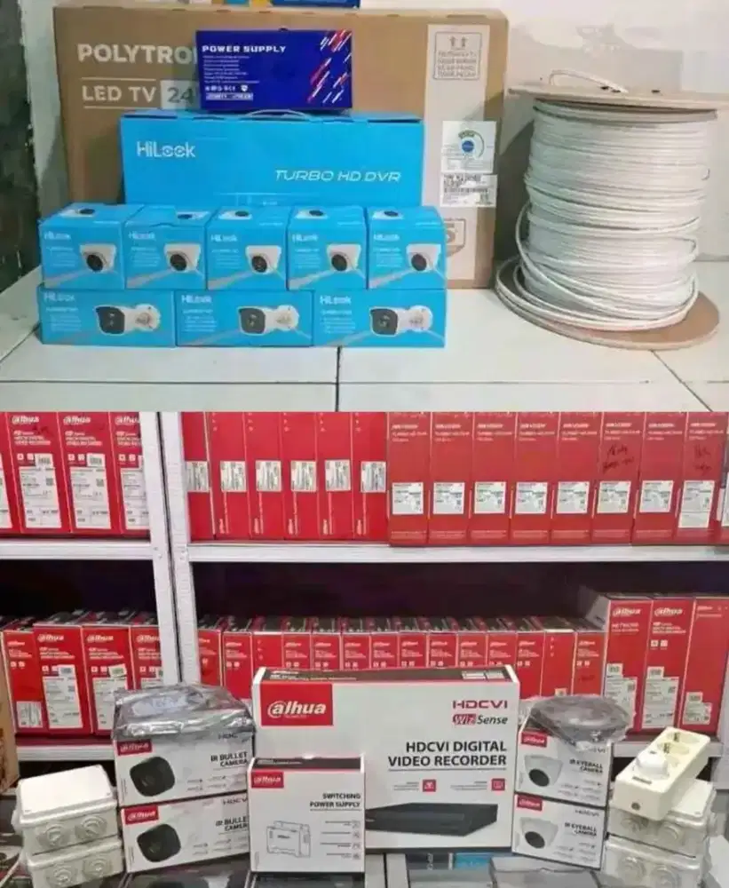Pasang cctv hilook ezviz dll Dahua