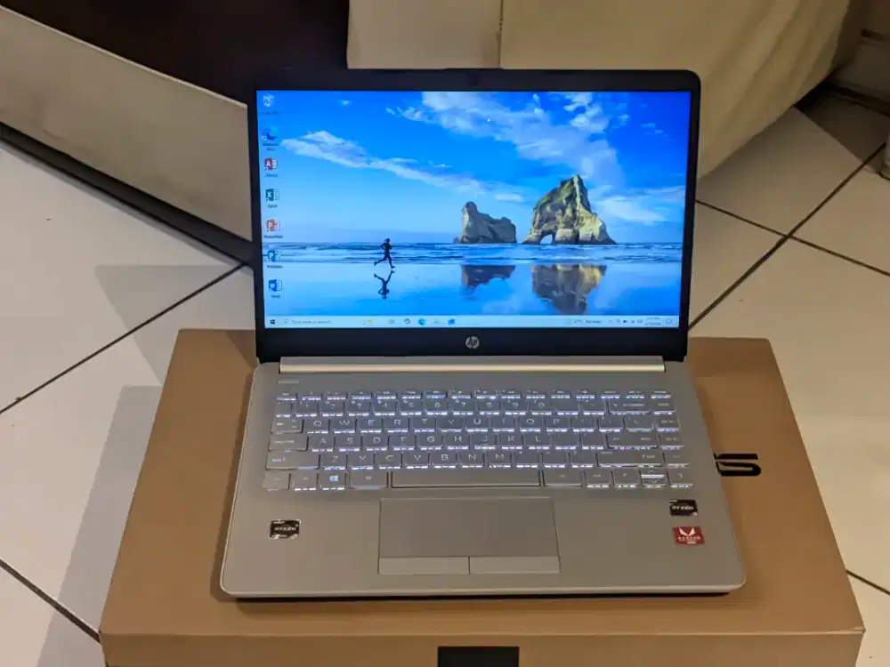 Laptop Hp 14s-dk0xxx Ryzen 3 3200U Ram 4 GB HDD 1 TB