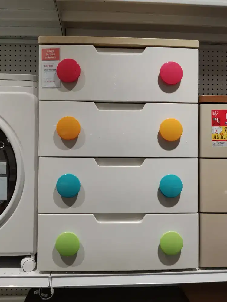 CICILAN TANPA DP - DRAWER ANAK 4 PINTU