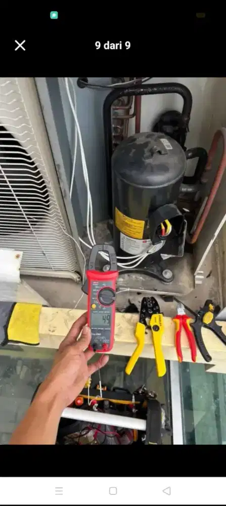 Jasa servis AC kulkas mesin cuci kompa air