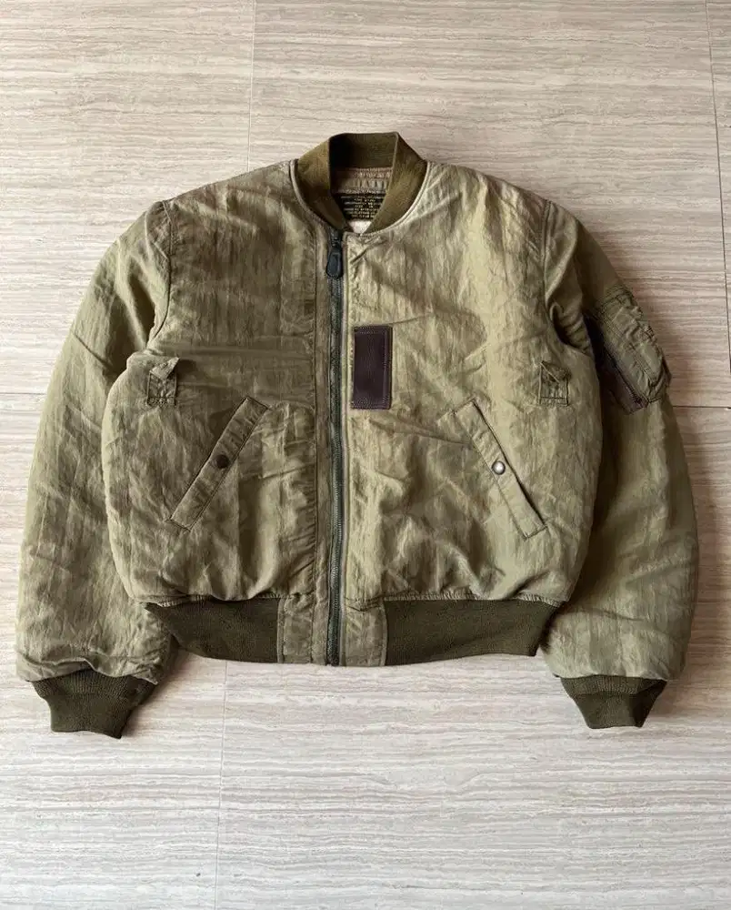 Vintage military flight jacket