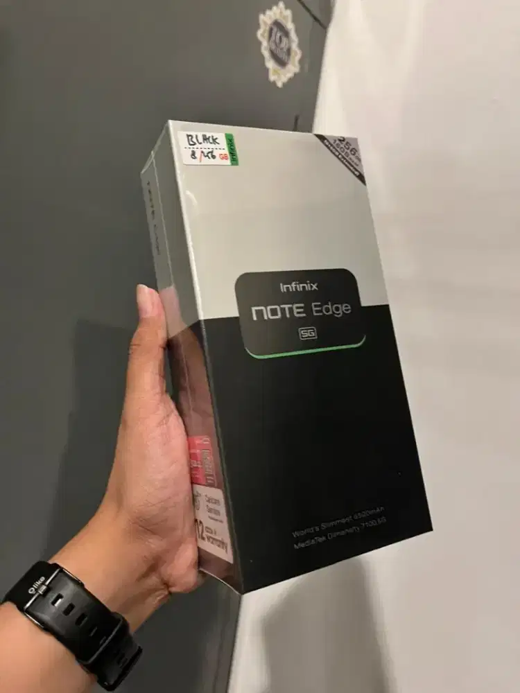 Infinix Note Edge 5G+ 8GB/256GB Promo Murah New Segel
