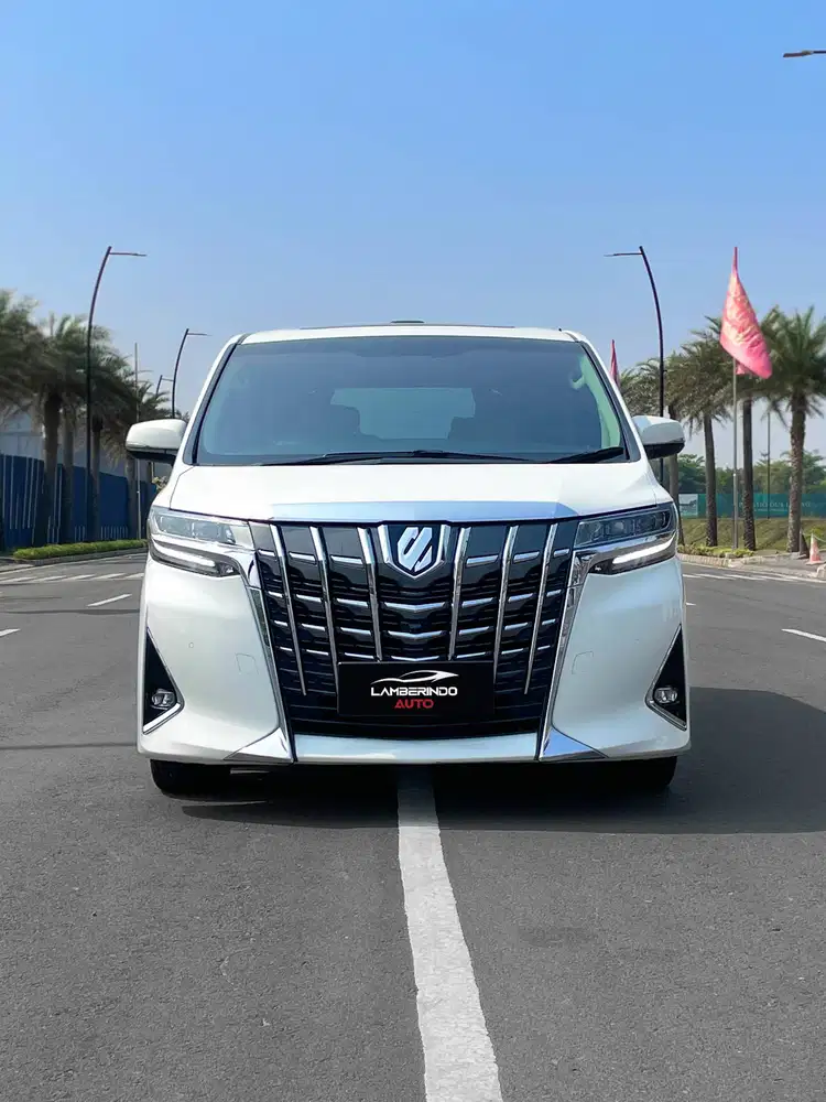 TOYOTA ALPHARD 2.5 G ATPM 2018 PUTIH PILOT SEAT VERY LOW ODO !!
