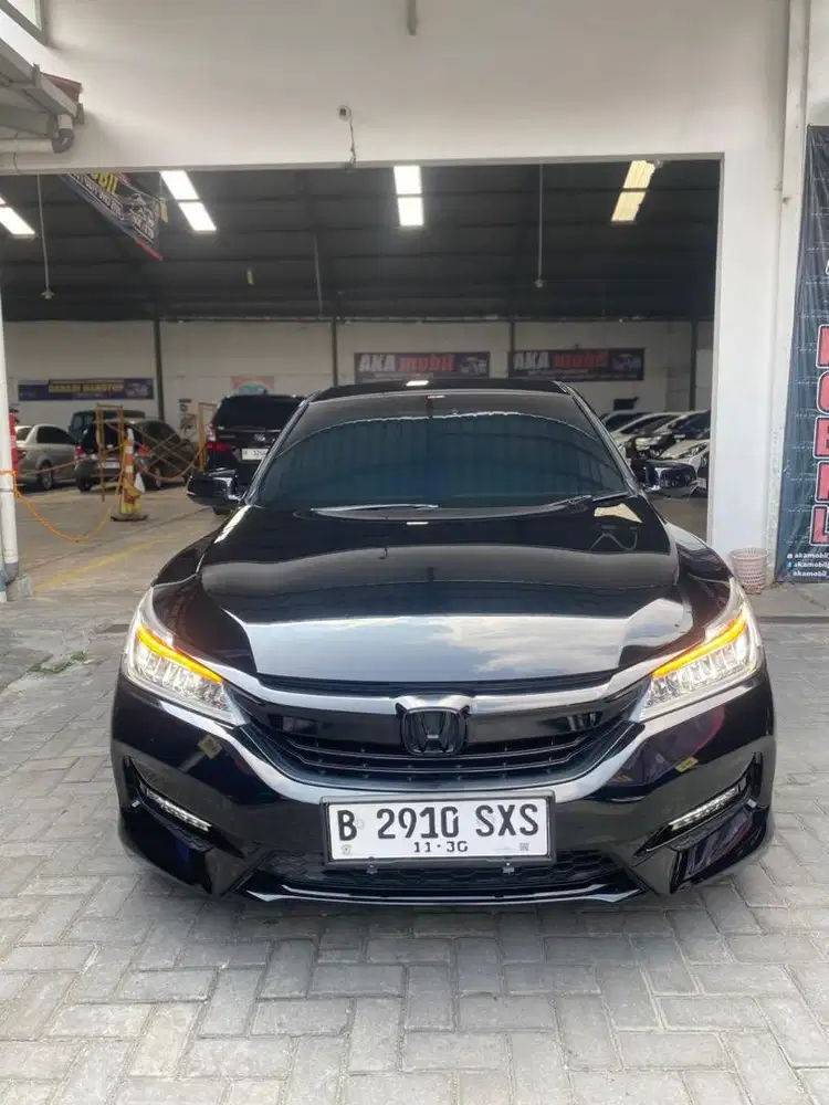 Honda Accord 2.4 VTIL CP2 2016 Hitam Low KM Istimewa Bebas Laka Banjir