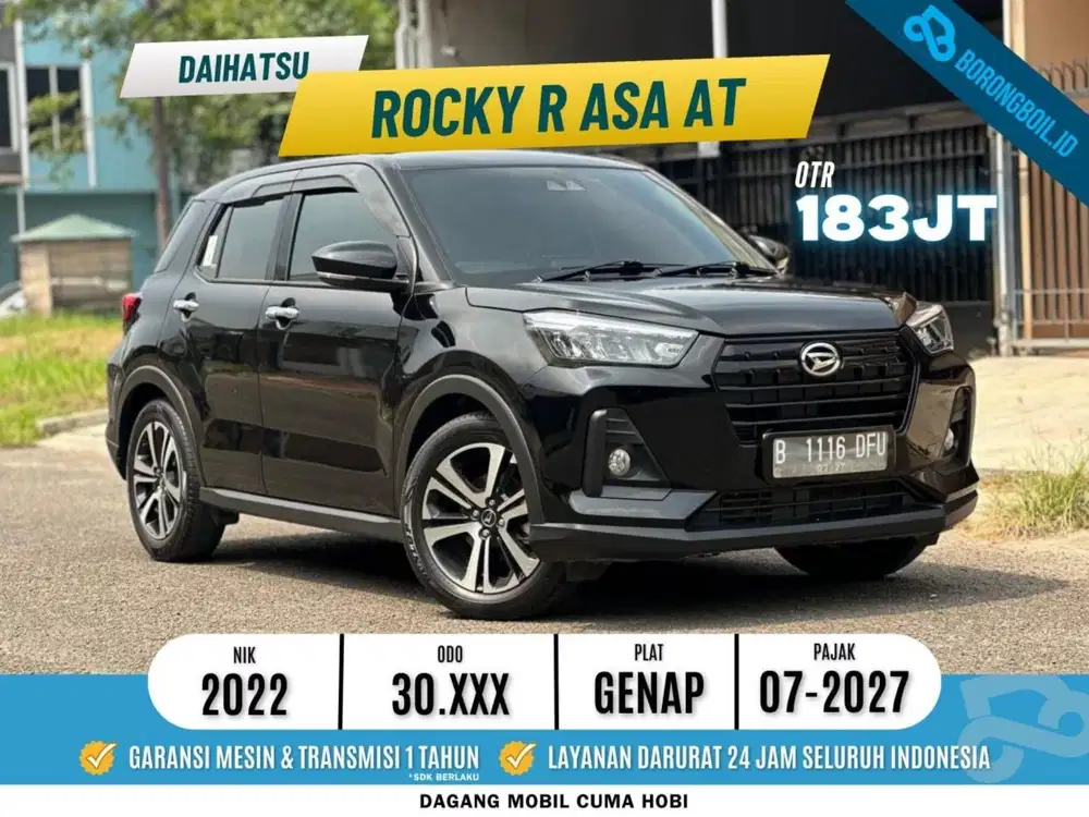 KM 30rb! Daihatsu Rocky R ASA AT 2022/2023 Full Record! | Raize