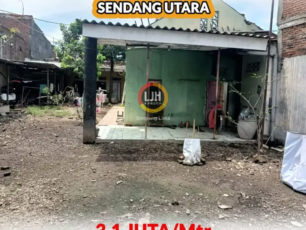 Tanah Dijual Cocok untuk Bangun Ulang
