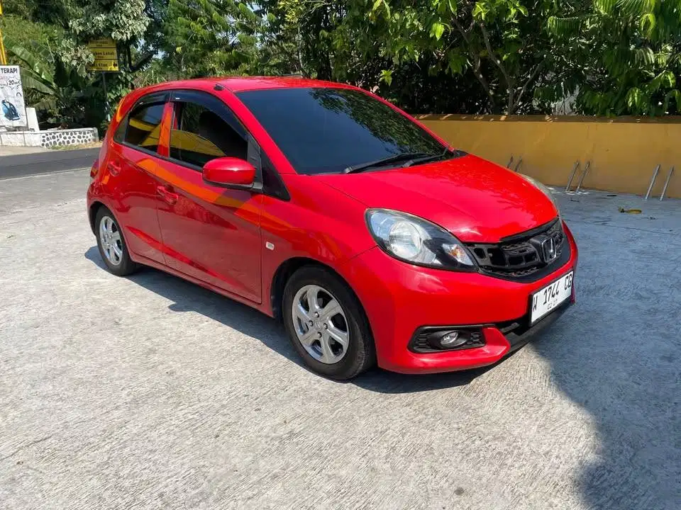 Honda Brio 1.2 E 2016 h is bisa tukar tambah sekoto badas kediri